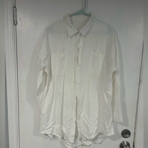 White Button-Up Shirt